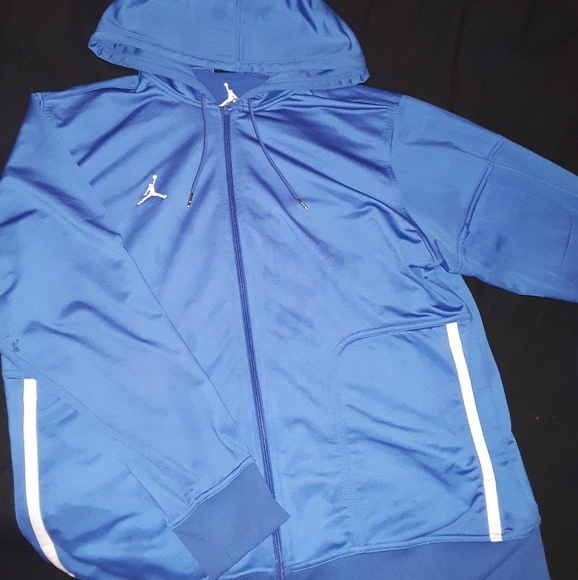 blue jordan jacket